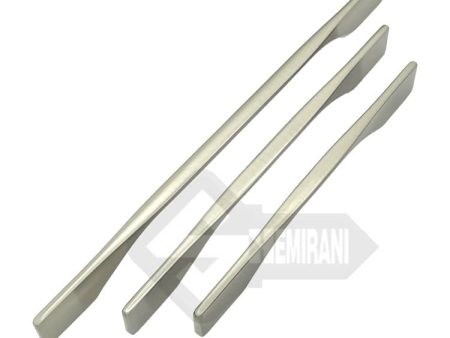دستگیره کابینت برنز استیل مدل C-28 سیلورمات