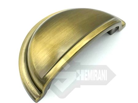 دستگیره کابینت تیک مدل کاسه ای زیتونی