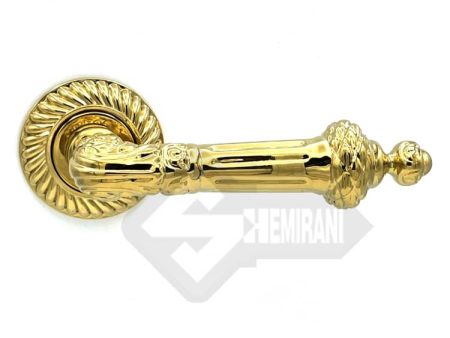 دستگیره رُزت تلرانس مدل 5100 طلایی PVD