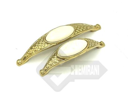 دستگیره کابینت برنز استیل c39 - طلاییPVD