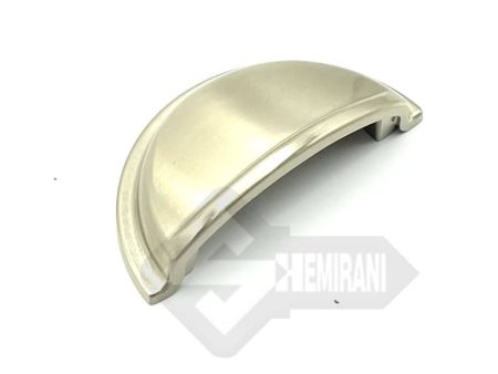 دستگیره کابینت تیک مدل کاسه ای سیلور خشدار