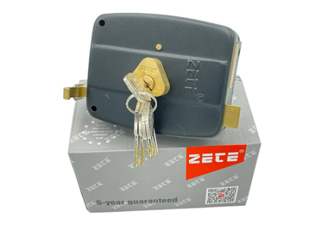قفل حیاطی کلید دو شیار ZETE