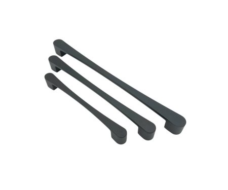 دستگیره کابینت مدل ۳۹۰ مشکی مات
