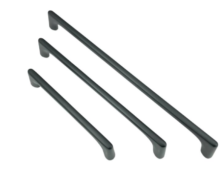 دستگیره کابینت مدل ربکا مشکی مات